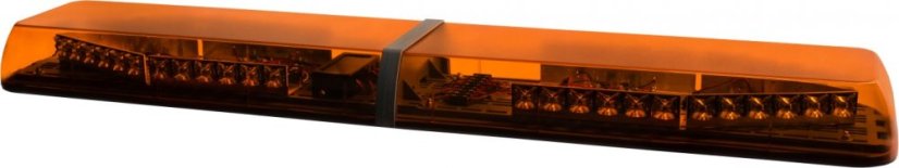 LED majáková rampa Optima 90 110cm, Oranžová, EHK R65 - Barva: Oranžová, Kryt: Barevný, LED moduly: 4ml