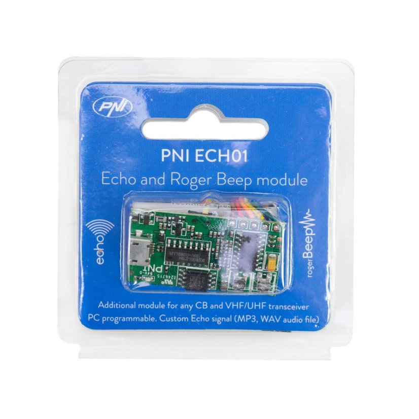 Modul Echo a pípnutí Roger upravitelné pomocí kabelu micro USB Délka formátu MP3 1,5 sekundy
