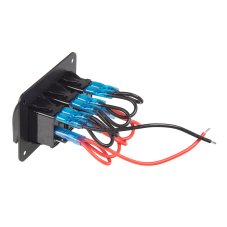 Panel s 3x spínači Rocker 12/24V