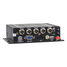 Black box for recording images from 4 cameras, GPS, 2x SD slot