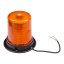LED beacon, 12-24V, 128x1,5W orange, fixed mounting, ECE R65