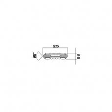 Plastic fuse torpedo 5A, 10 pcs