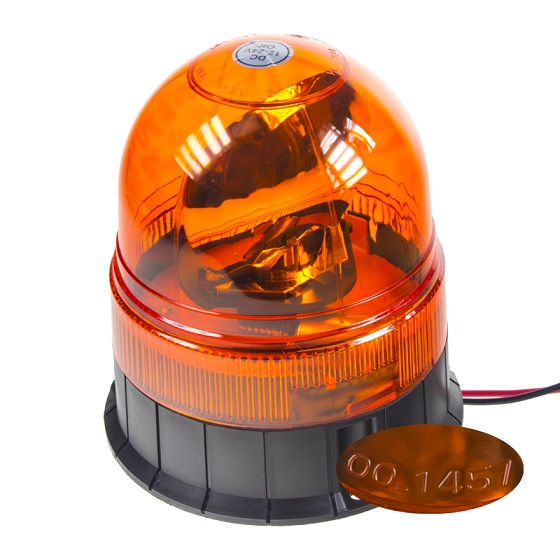 Another view of the warning halogen rotary orange beacon wl84fixH1 by YL
