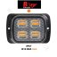 PREDATOR 16x1W LED, 12-24V, oranžový, ECE R65