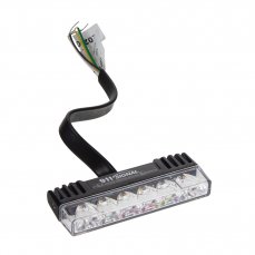 PROFI SLIM vonkajšie LED výstražné svetlo, pre mriežku, oranžové, 12-24V, ECE R65