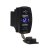 2x USB "Rocker" socket with voltmeter, blue