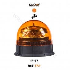 Professional orange LED beacon 911-90fix by Nicar