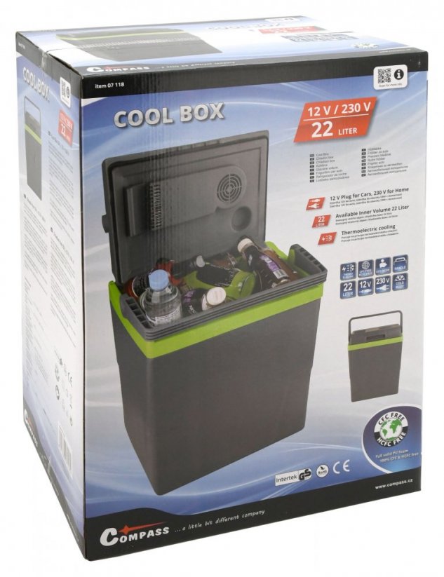 Cooling box 22l 230V/12V ECO