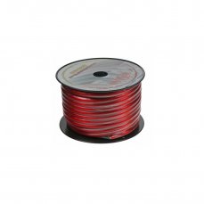 Kábel 20 mm, červeno transparentné, 25 m balenie