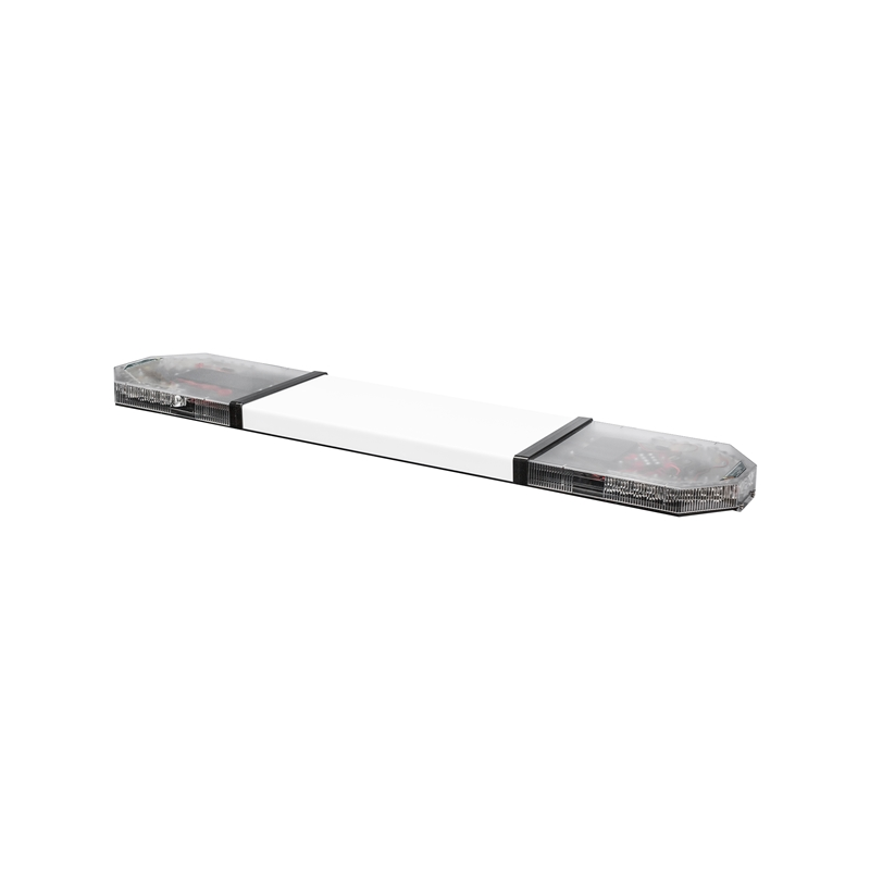 LED lightbar Montana.DC 110cm, Blue-orange, ECE R65 - Lens: Transparent, LED modules: 10ml