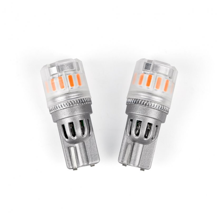 LED T10 orange, 12V, 13LED SMD