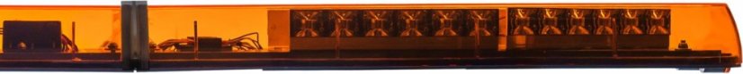 LED majáková rampa Optima 60 110cm, Oranžová, EHK R65 - Barva: Oranžová, Kryt: Barevný, LED moduly: 4ml