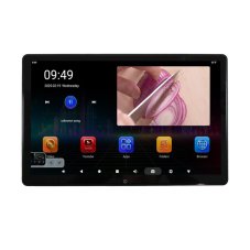 14" LCD monitor s operačným systémom Android/USB/SD/HDMI vstup/výstup/Bluetooth s držiakom na opierku hlavy