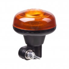 LED maják, 12-24V, 18xLED oranžový, na držák, ECE R65