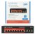 PoE Switch, 8 POE portů 100 Mbps a 2 UP Link porty 100 Mbps, 120 W, funkce AI