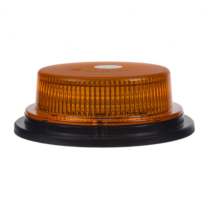 LED maják oranžový 12 / 24V, pevná montáž, LED 18X 1W, R10