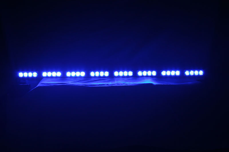 LED svetelná alej 32X 1W LED, modrá 955mm