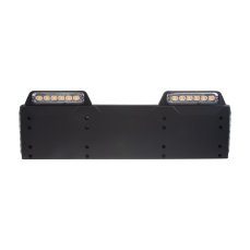 4x PREDATOR 6x4W LED pod SPZ, 12-24V, oranžový, ECE R65