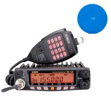 Kit VHF PNI Alinco DR-138HE 144-146MHz radio station, 200 channels, DMTF, 12V + Gift Sticky Pad Blue
