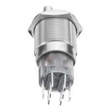 Rotary switch round, white backlight