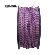 Cable twisted 2x1 mm, purple, 100 m pack