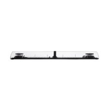 Oranžová/Clear LED majáková rampa Optima Eco90, délky 110cm, výšky 9cm, 12/24V, R65 od výrobce P.P.H. STROBOS-G