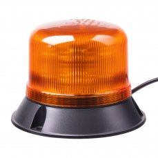 LED maják, 12-24V, 16x5W LED oranžový, pevná montáž, ECE R65