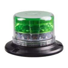 LED maják, 12-24 V, 24xLED zelená/oranžová, magnet