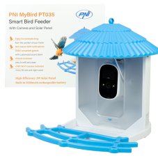 Chytré krmítko pro ptáky MyBird s Wi-Fi kamerou a solárním panelem