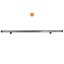 LED alej voděodolná (IP67) 12-24V, 72x LED 1W, oranžová 1204mm, d.o.