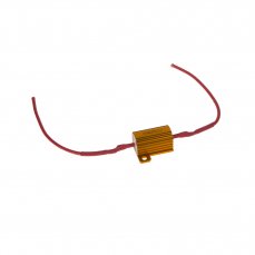 Resistor for bulb 12V/10W, 25 ohm, aluminium housing
