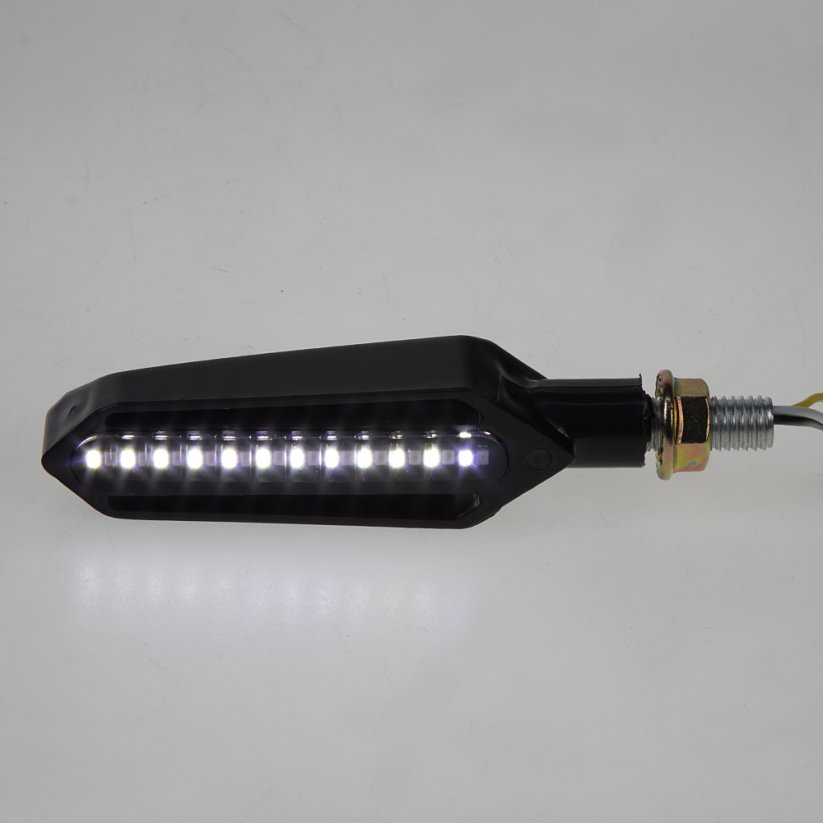 LED dynamické blinkre + DRL univerzálny pre motocykle