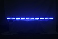 LED svetelná alej 40X 1W LED, modrá 1200mm