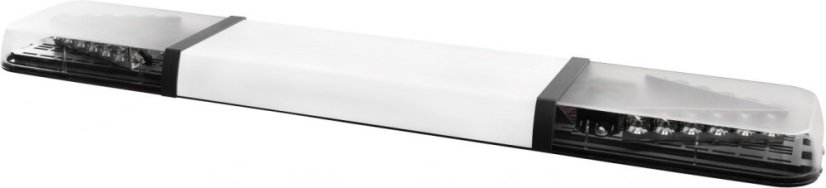 LED majáková rampa Optima 60 110cm, Oranžová, bílý střed, EHK R65 - Barva: Oranžová, Bílý střed: Ano, Kryt: Barevný, LED moduly: 4ml