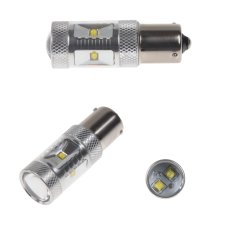 CREE LED BAU15S 12-24V, 30W (6x5W) bílá