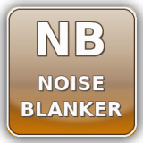 Noise Blanker potláča krátke impulzné rušenie (typicky v AM/SSB).