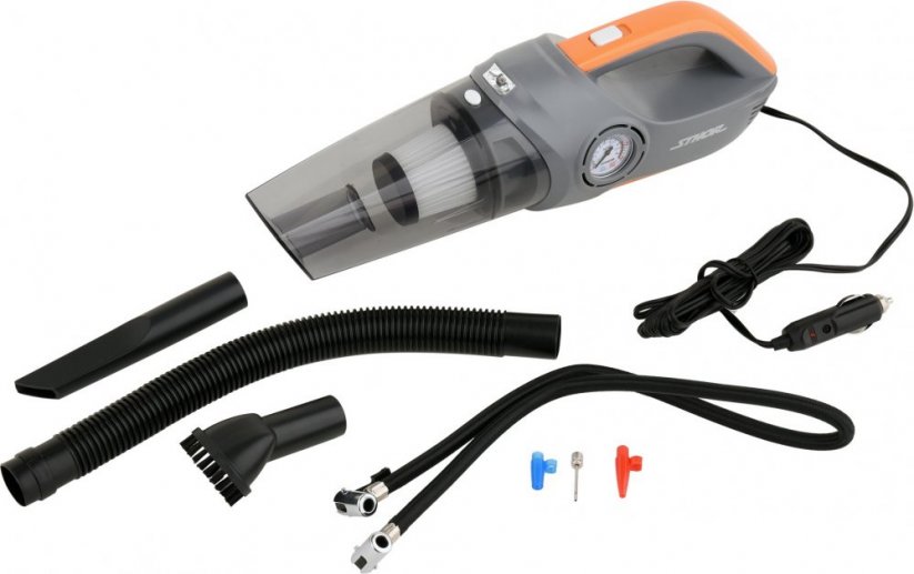 Vacuum cleaner with 80W compressor