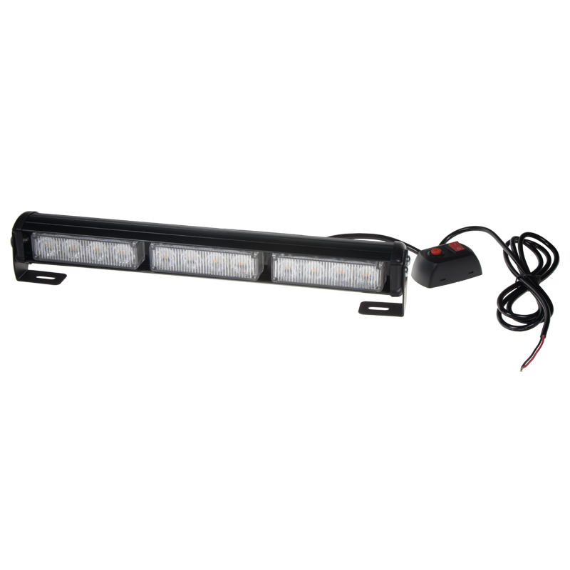 LED světelná alej 12X 3W LED, oranžová 360mm