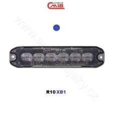 PROFI SLIM výstražné LED světlo vnější, modré, 12-24V, ECE R65