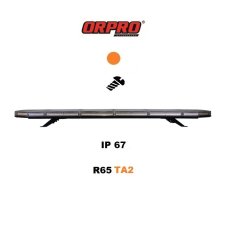 LED lightbar orange 122cm, 12 / 24V, R65