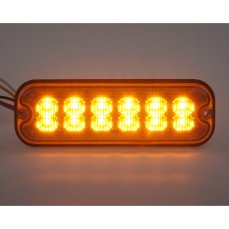 PREDATOR 12x4W LED, 12-24V, oranžový, ECE R65