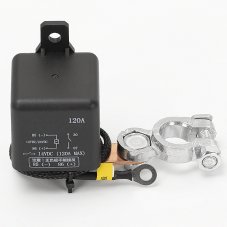 Relay for battery switching 12V/120A, remote control