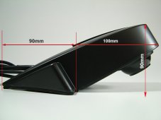 4PIN CCD kamera s IR, externá pre dodávky alebo skriňové vozidlá