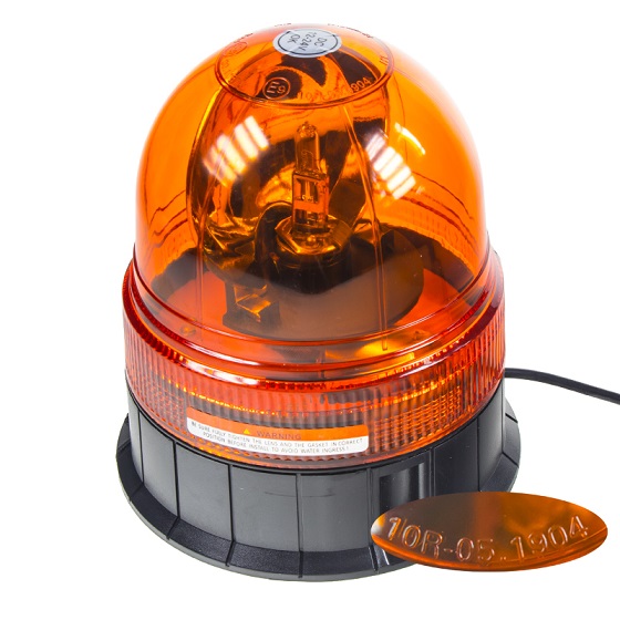 Another view of orange halogen beacon wl84H1 by YL