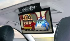 Stropný LCD monitor 15,6" sivý s OS. Android HDMI / USB, pre Mercedes-Benz V260