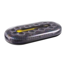 Mini LED svetelná rampa 412mm, oranžová, 60xLED, 12-24V, ECE R65, pevná montáž