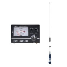 PNI ML75 CB Antenna and PNI SWR-300 Reflectometer Set