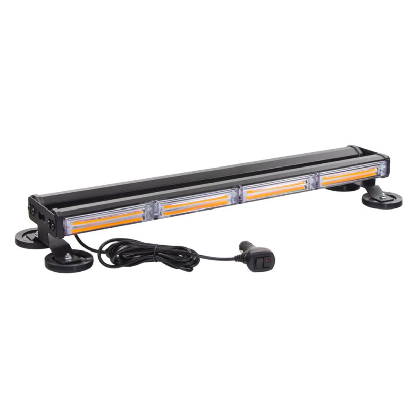 LED alej 12-24V, 600mm oranžová, 4xCOB LED, dual