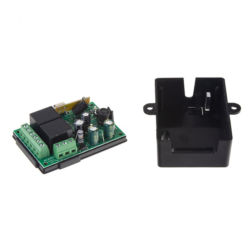 Remote controlled switch 230 V / 2 x 10A