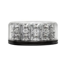 LED beacon orange-blue 12/24V, Magnetic, 24x LED 3W, R65
